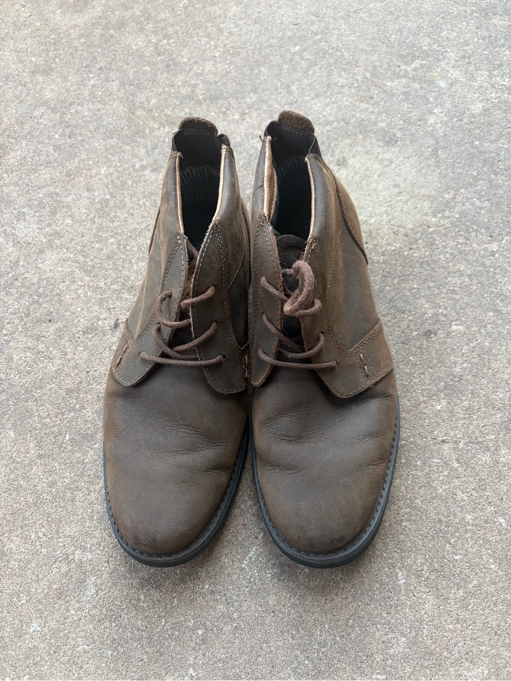 Nunn Bush Brown Leather Chukka Boots